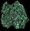 Silky Fibrous Malachite Crystal Cluster - Congo #45312-1